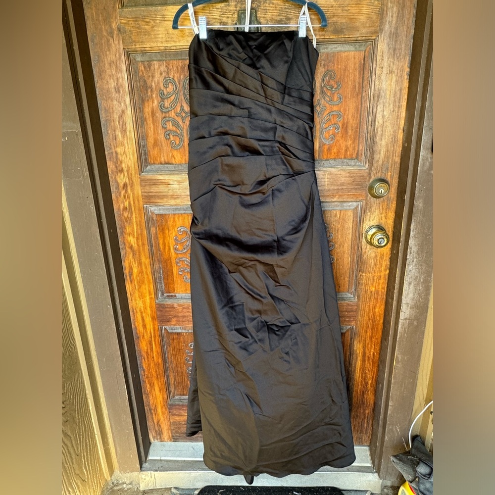 2000s style David’s bridal prom/formal dress